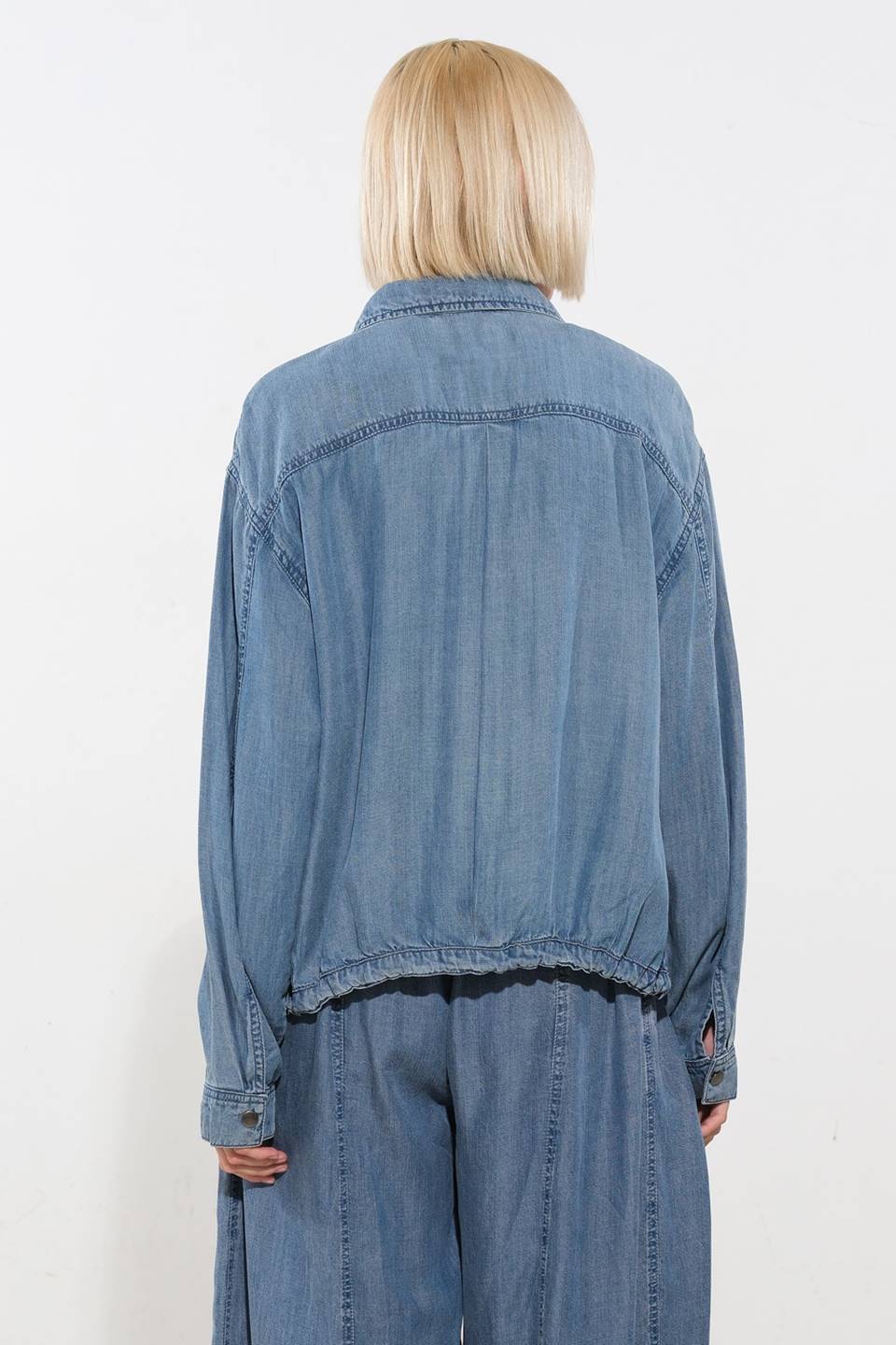 ACTIVE VIBE TENCEL DENIM JACKET Flying Tomato