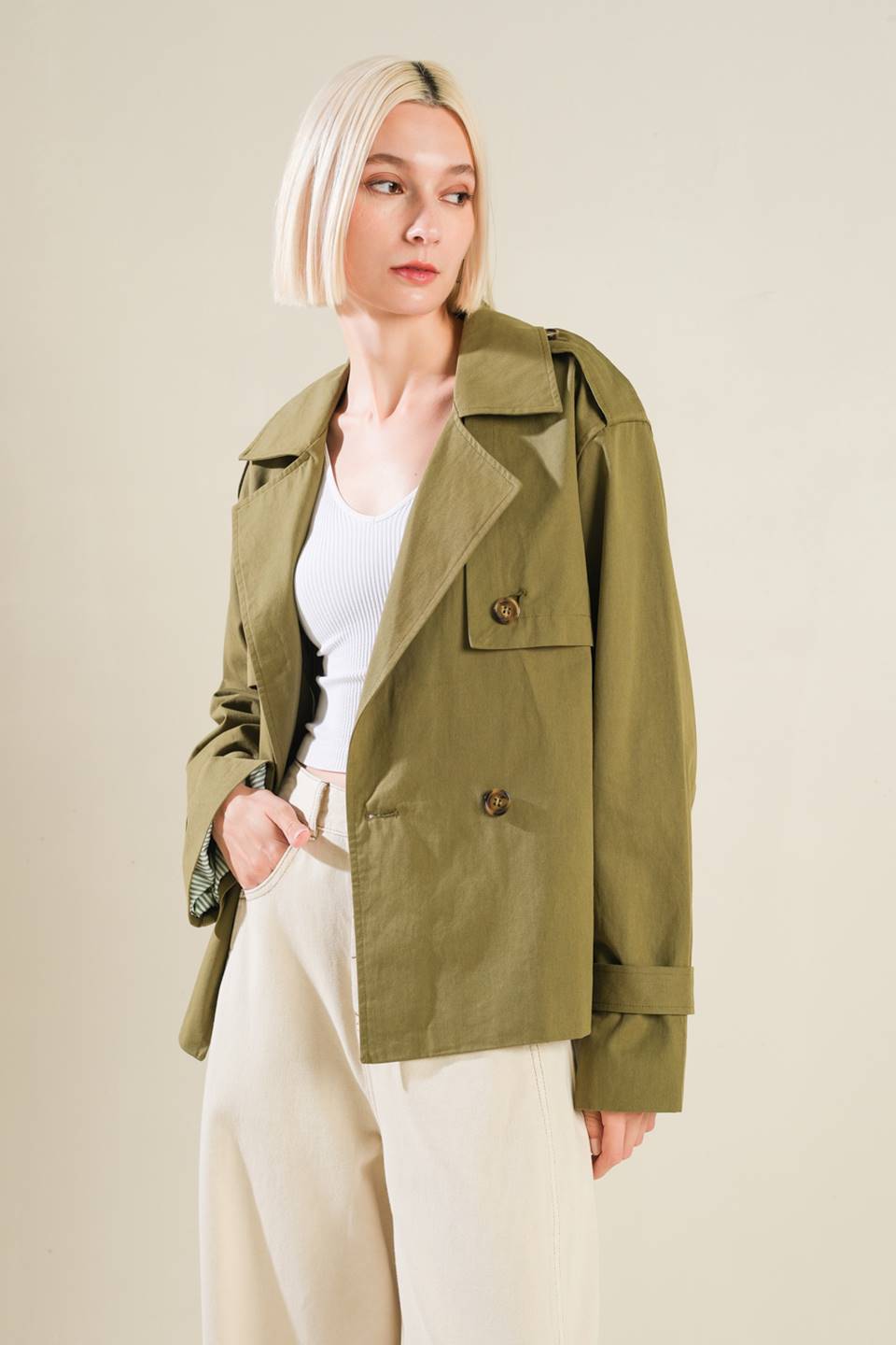 HIDDEN REFLECTIONS WOVEN JACKET Flying Tomato