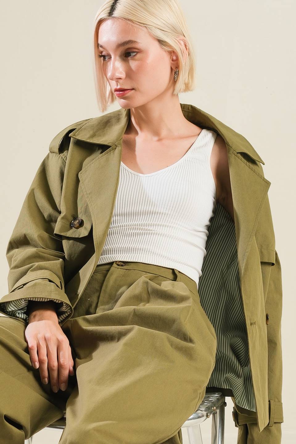 HIDDEN REFLECTIONS WOVEN JACKET Flying Tomato