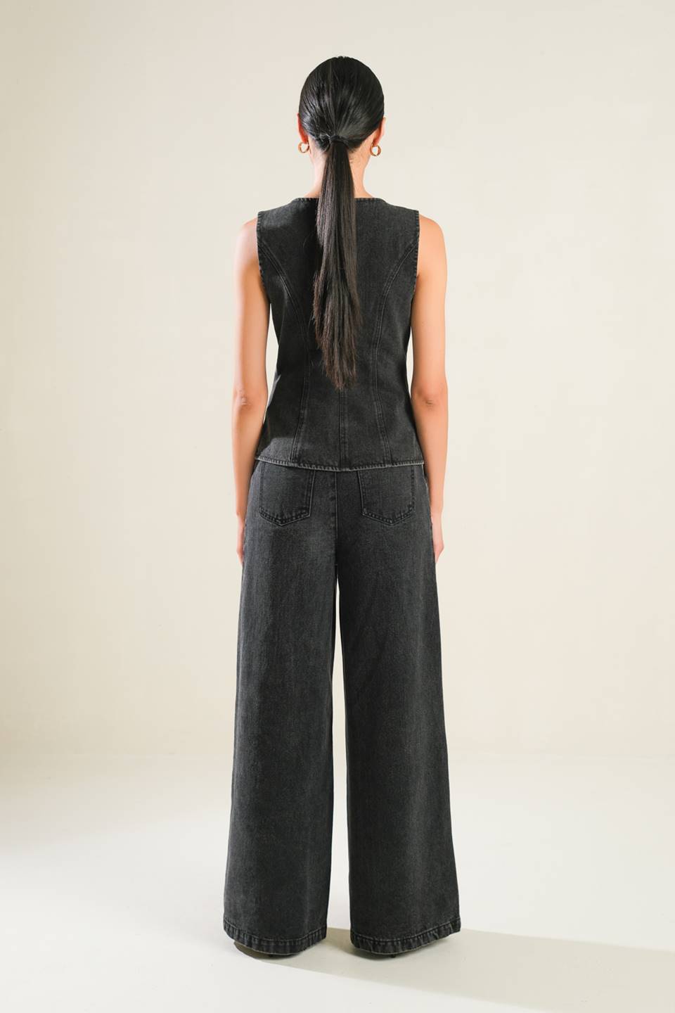 MYSTIC SANDS DENIM VEST Flying Tomato