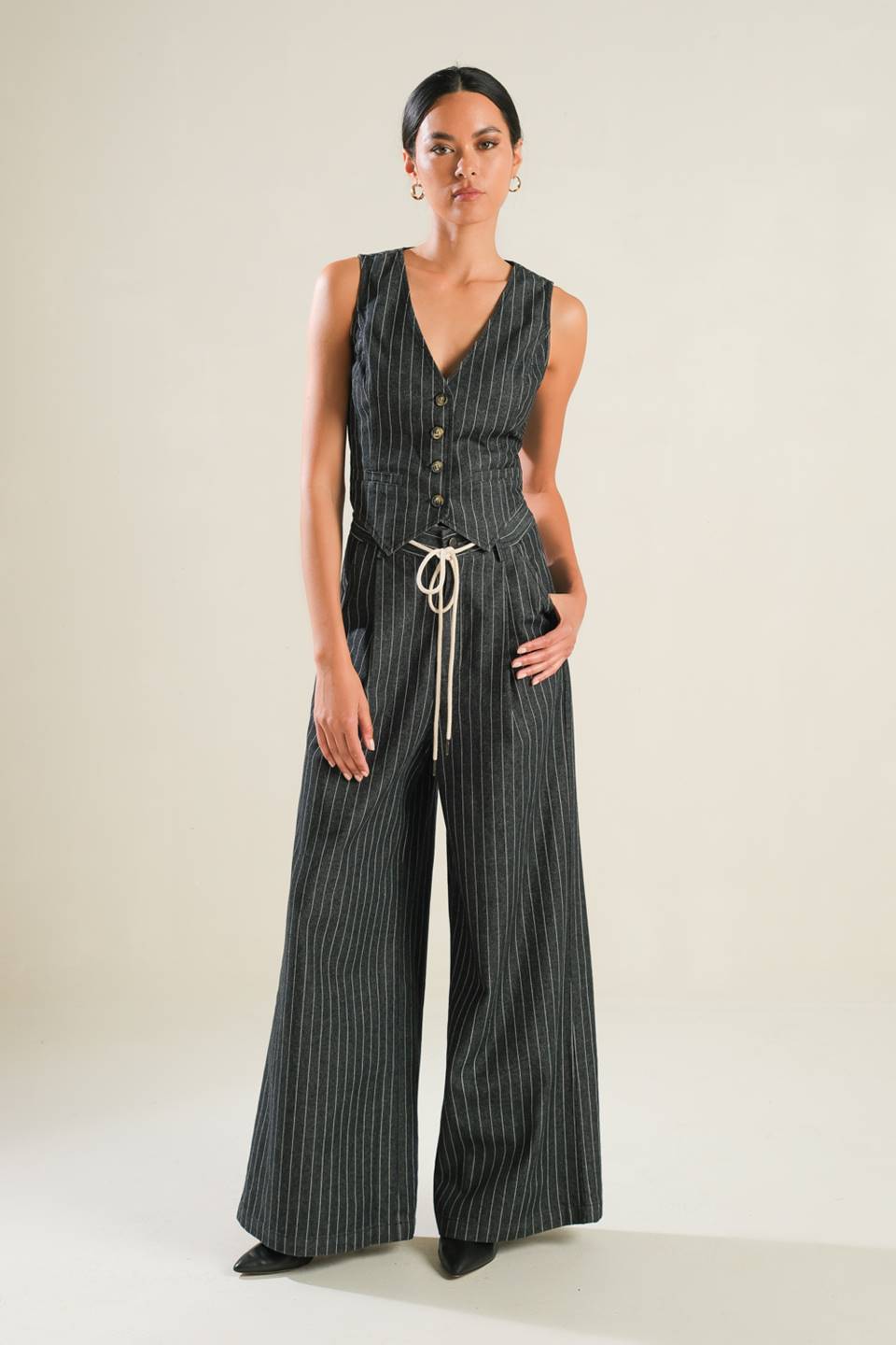 HAZY DAYS DENIM VEST Flying Tomato