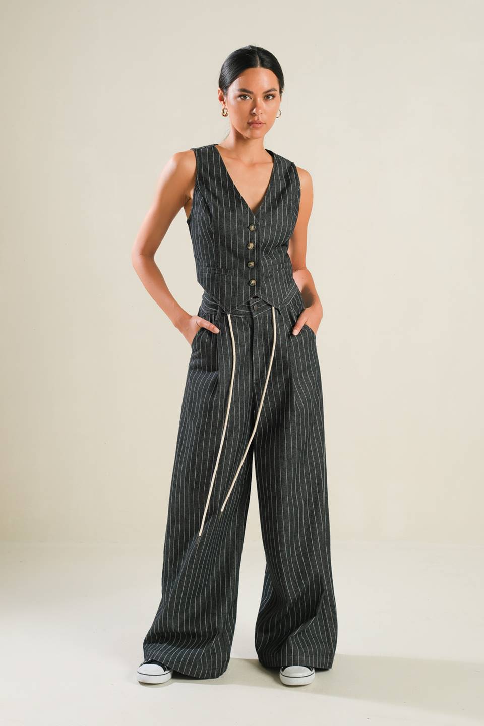 HAZY DAYS DENIM VEST Flying Tomato