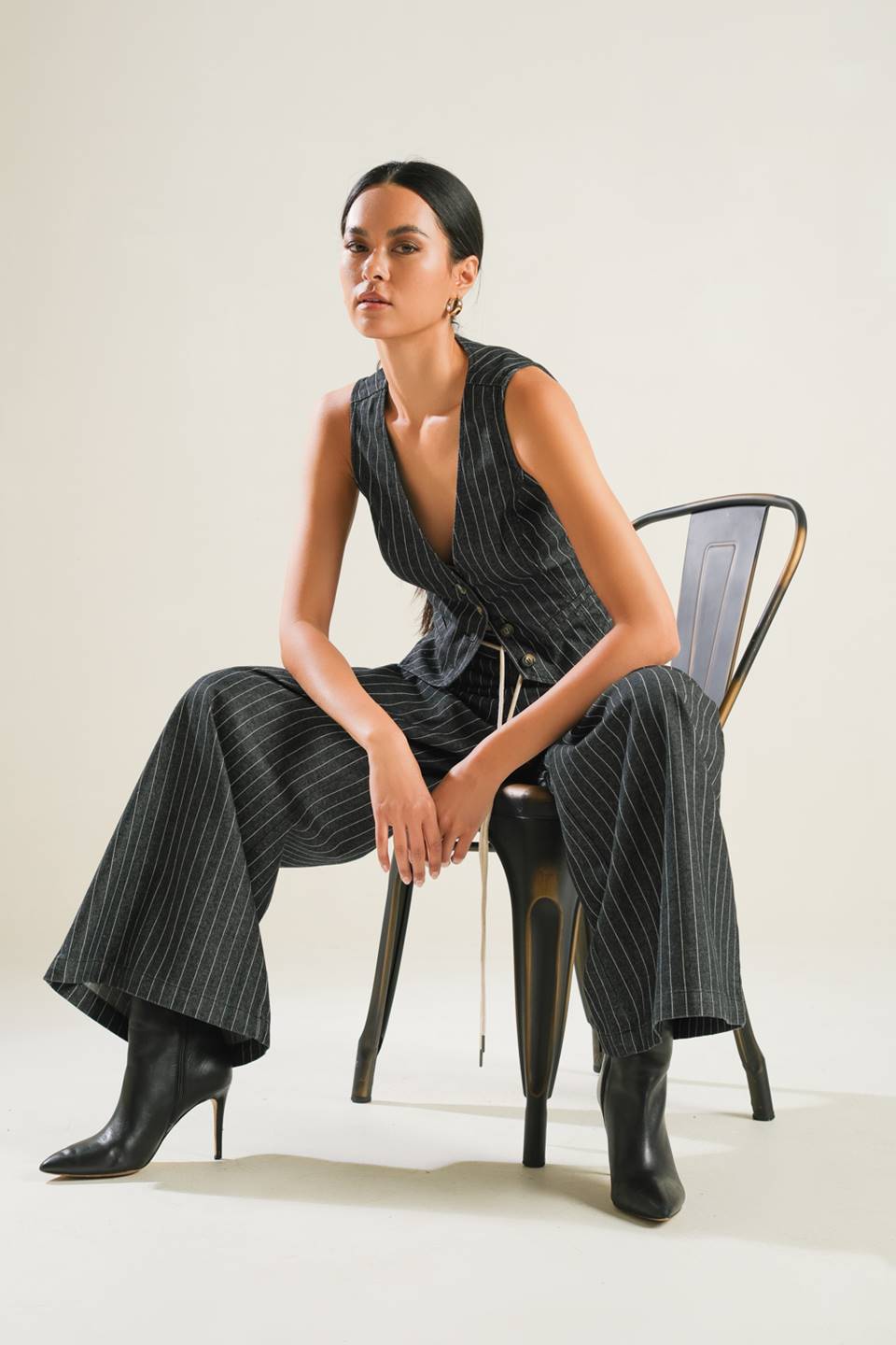 HAZY DAYS DENIM VEST Flying Tomato