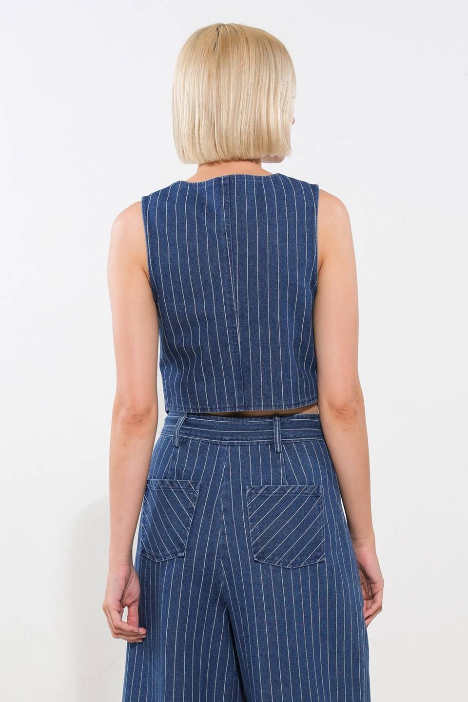 I STILL BELIEVE DENIM VEST Flying Tomato