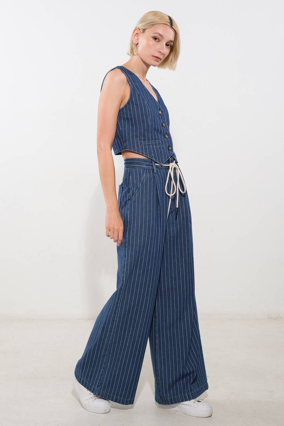 I STILL BELIEVE DENIM VEST Flying Tomato