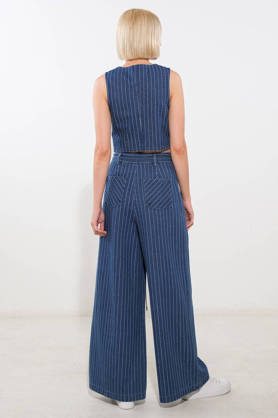 I STILL BELIEVE DENIM VEST Flying Tomato