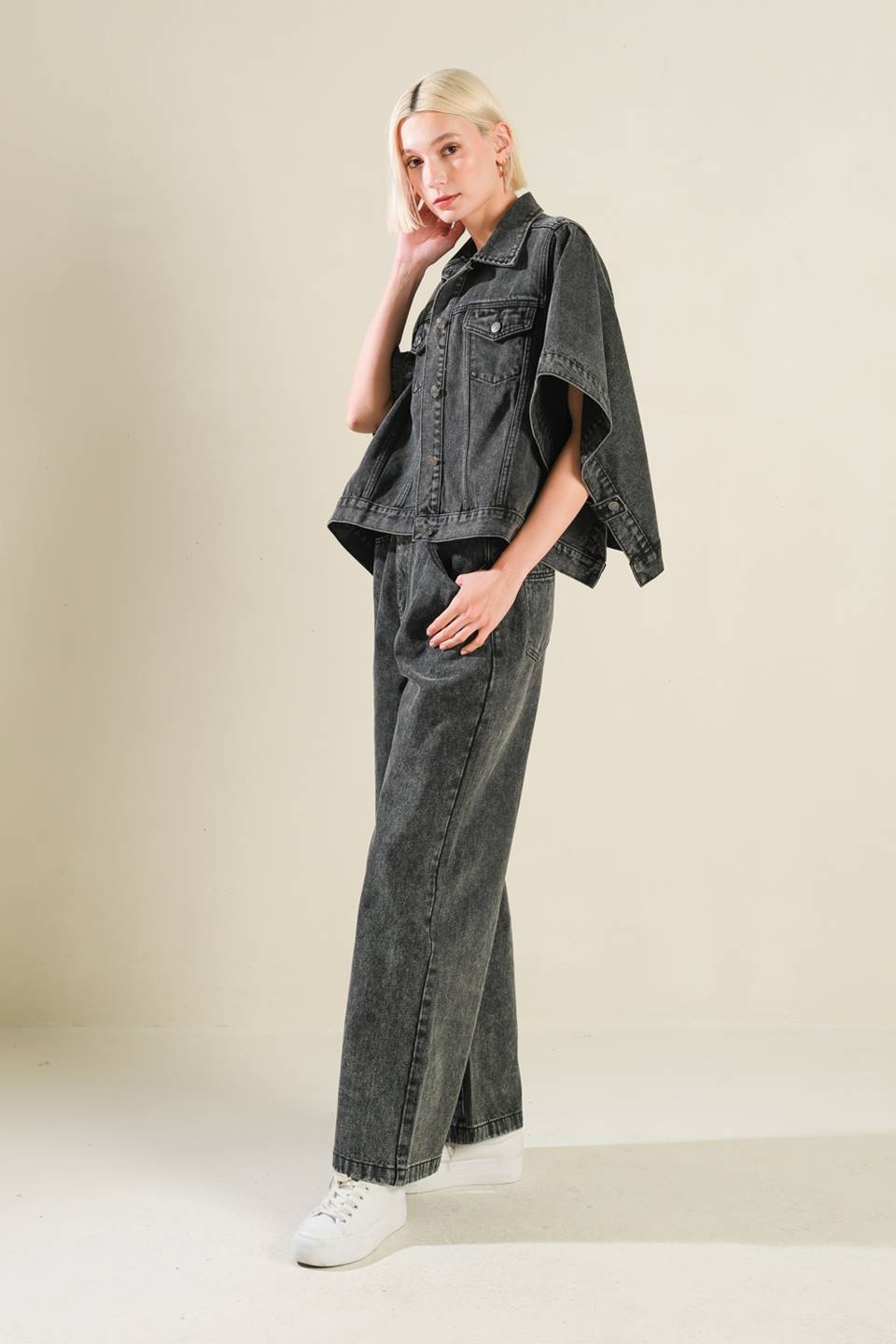 BEAUTIFUL AS YOU DENIM JACKET Flying Tomato