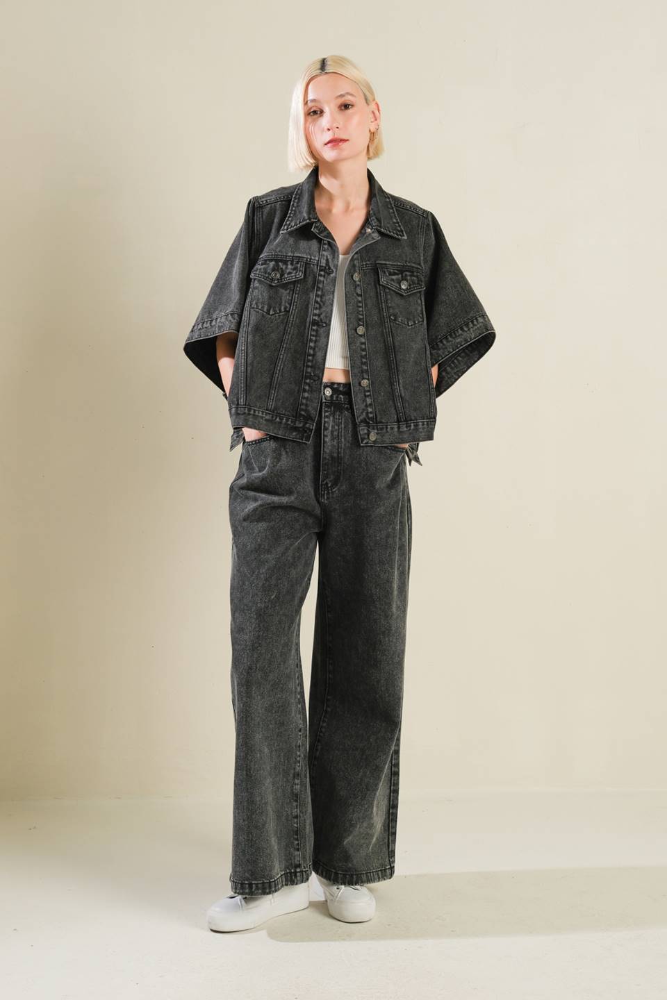 BEAUTIFUL AS YOU DENIM JACKET Flying Tomato