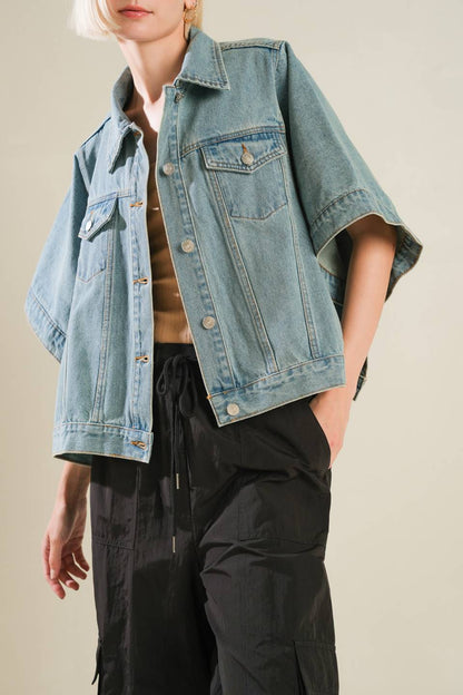 BEAUTIFUL AS YOU DENIM JACKET