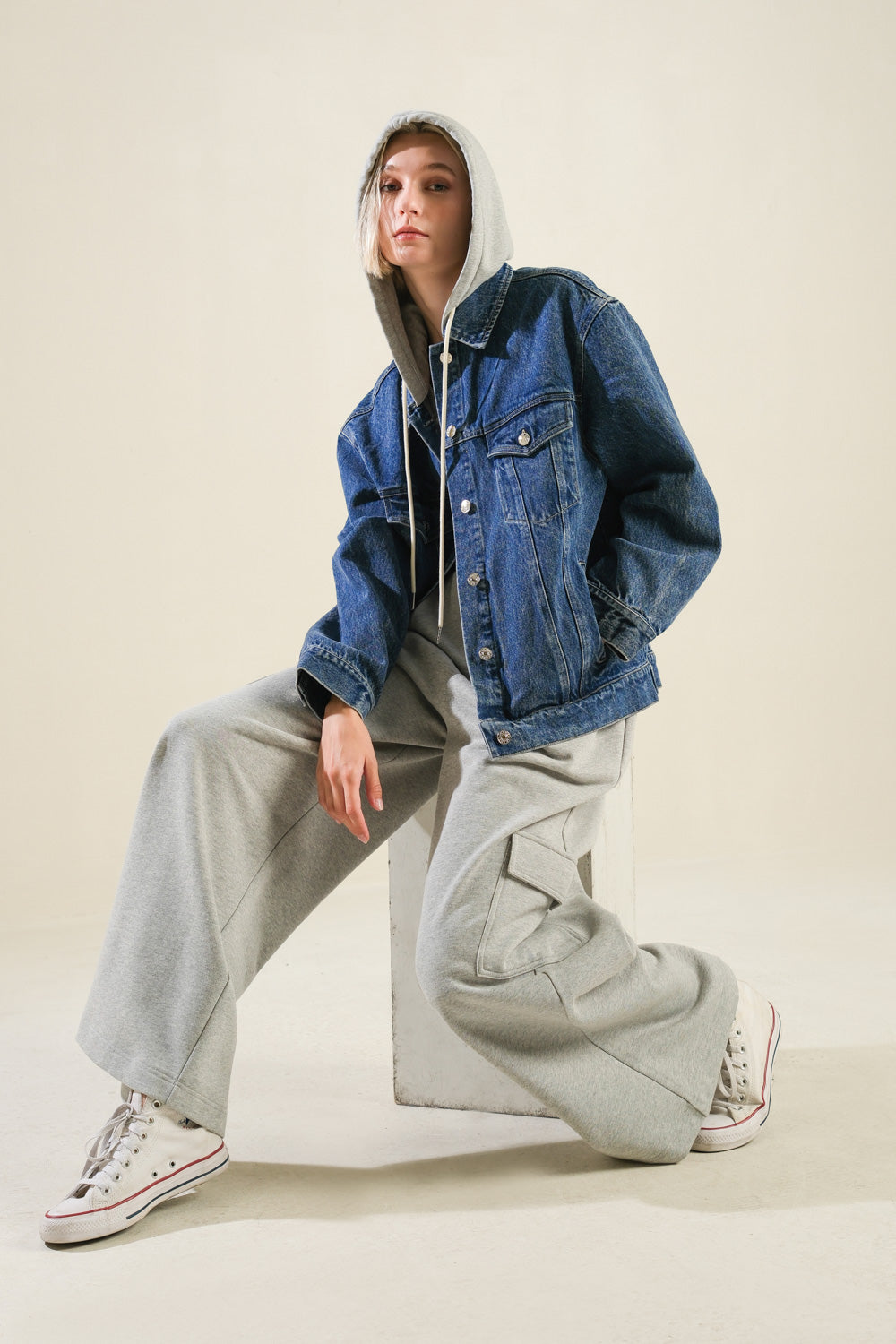 CROSS YOUR MIND DENIM JACKET Flying Tomato