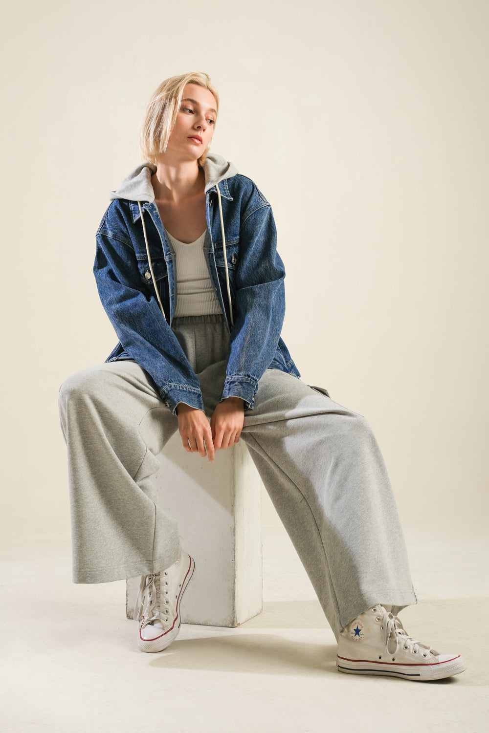 CROSS YOUR MIND DENIM JACKET Flying Tomato