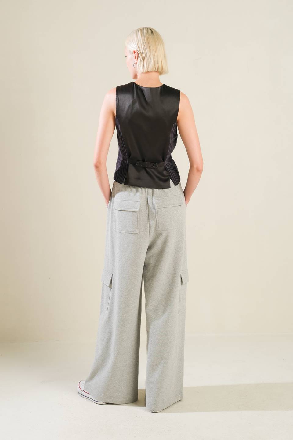 CAUGHT YOUR EYE WOVEN VEST Flying Tomato