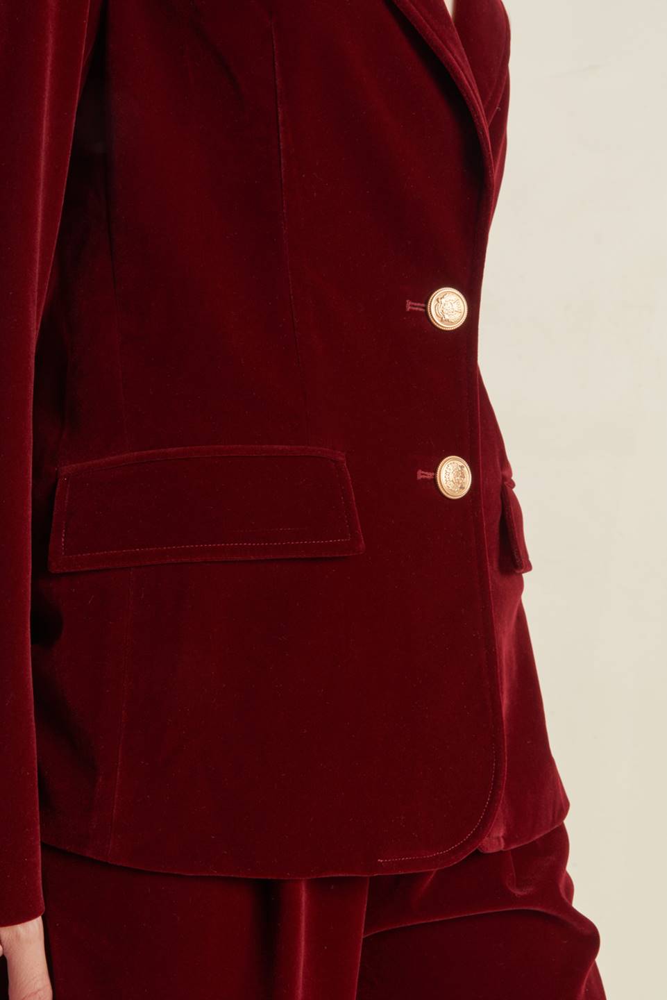 COY CHARM VELVET BLAZER Flying Tomato