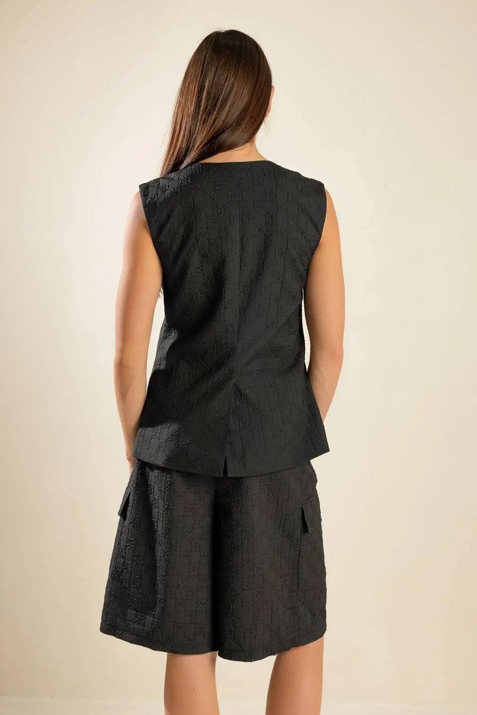 SEE WHAT HAPPENS WOVEN VEST Flying Tomato