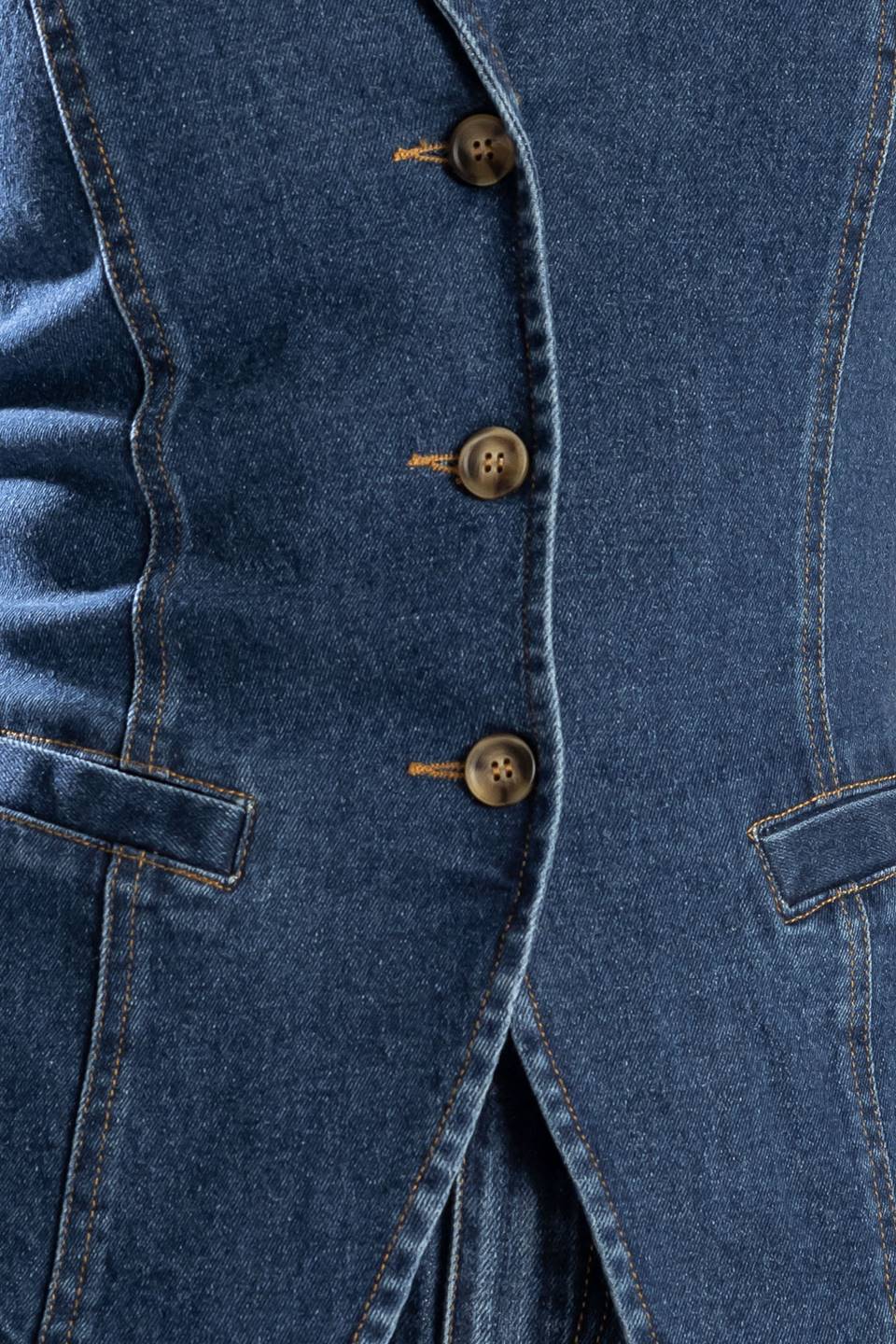 SPRING ROMANCE DENIM VEST Flying Tomato