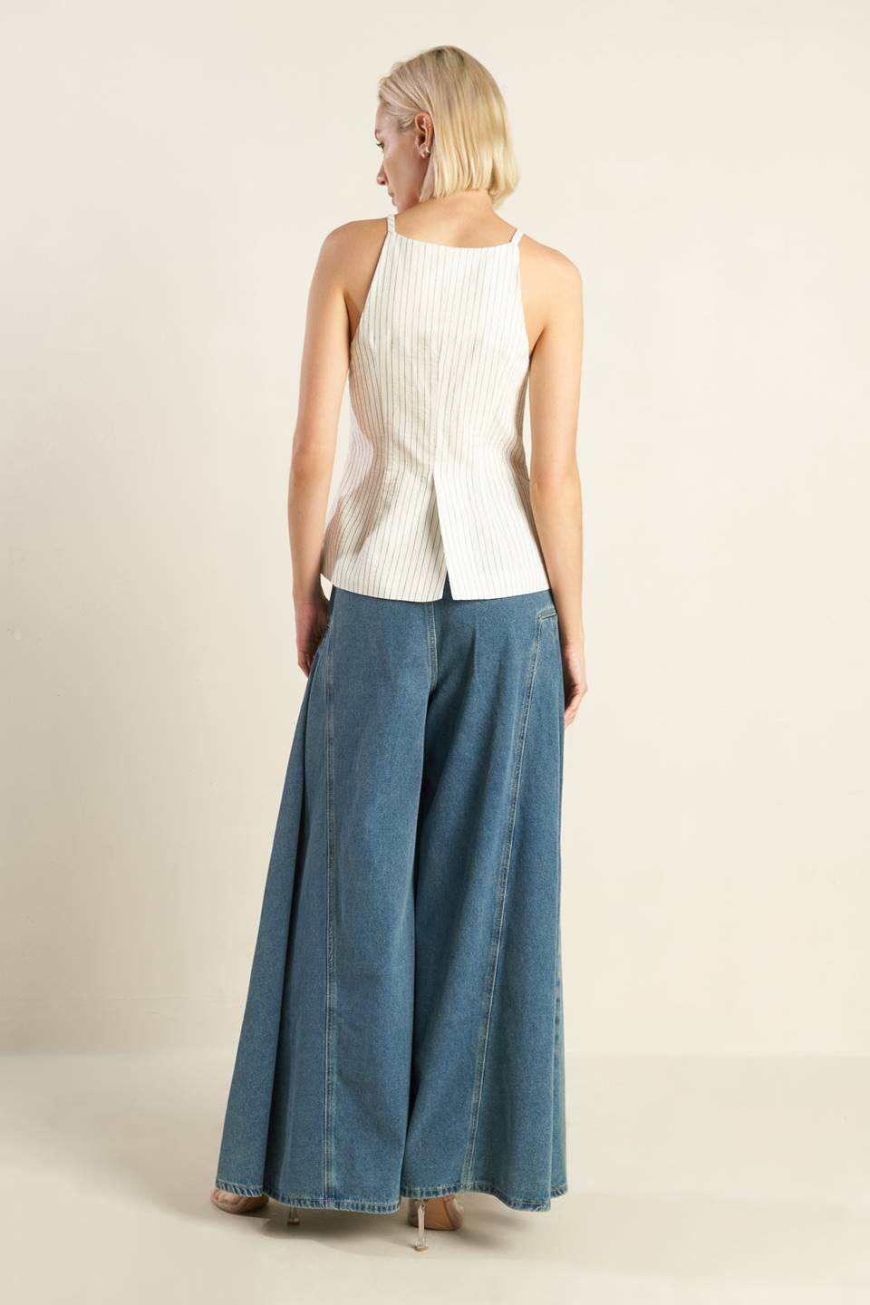 LEAD THE WAY WOVEN SEERSUCKER TOP Flying Tomato