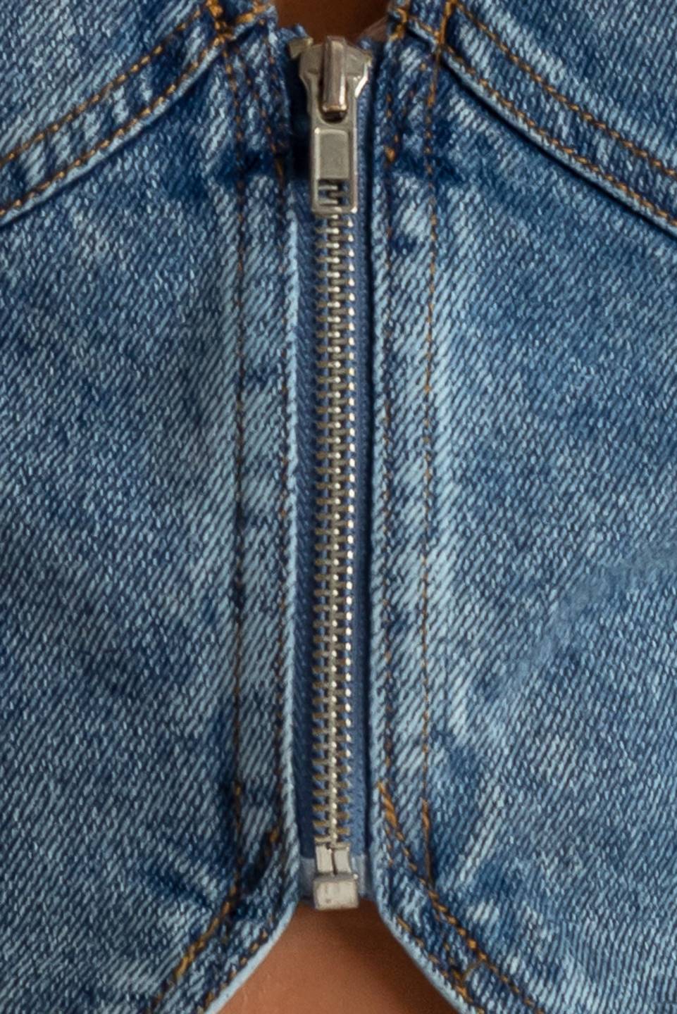 PICTURE PERFECT DENIM VEST Flying Tomato