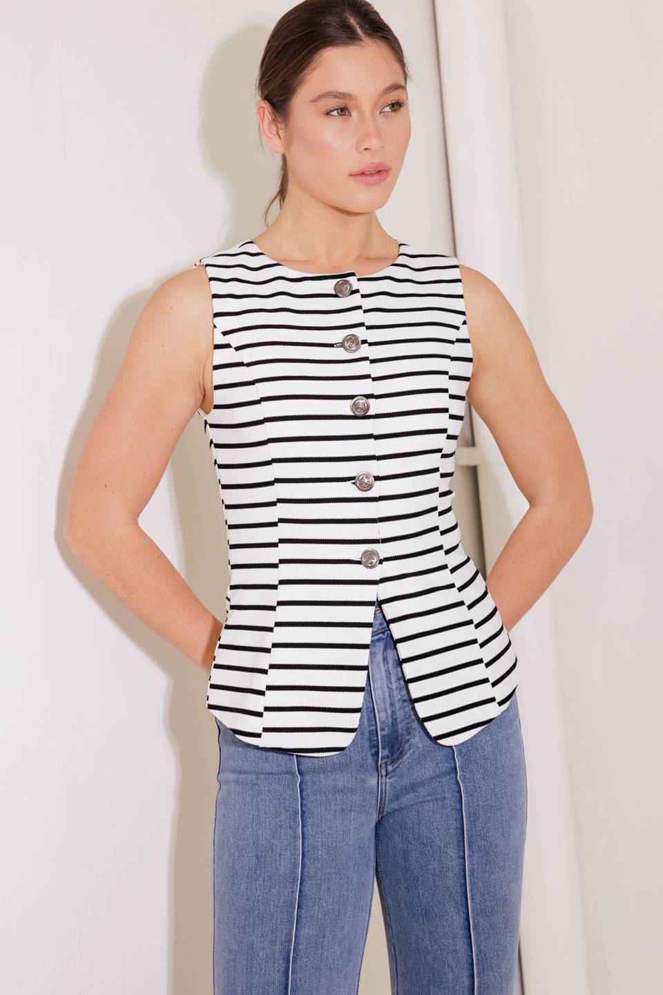 WILDFLOWER WANDER WOVEN VEST Flying Tomato