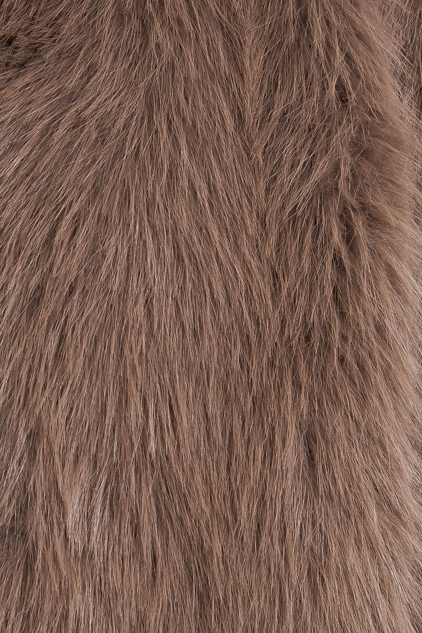 LONDON FLARE MOCHA FAUX FUR CROP JACKET Flying Tomato