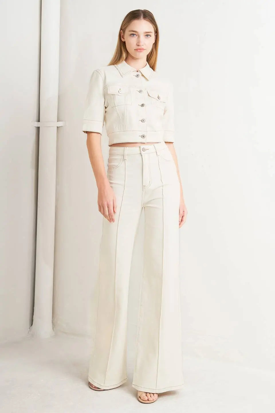 MODERN NEUTRAL TWILL JACKET Flying Tomato