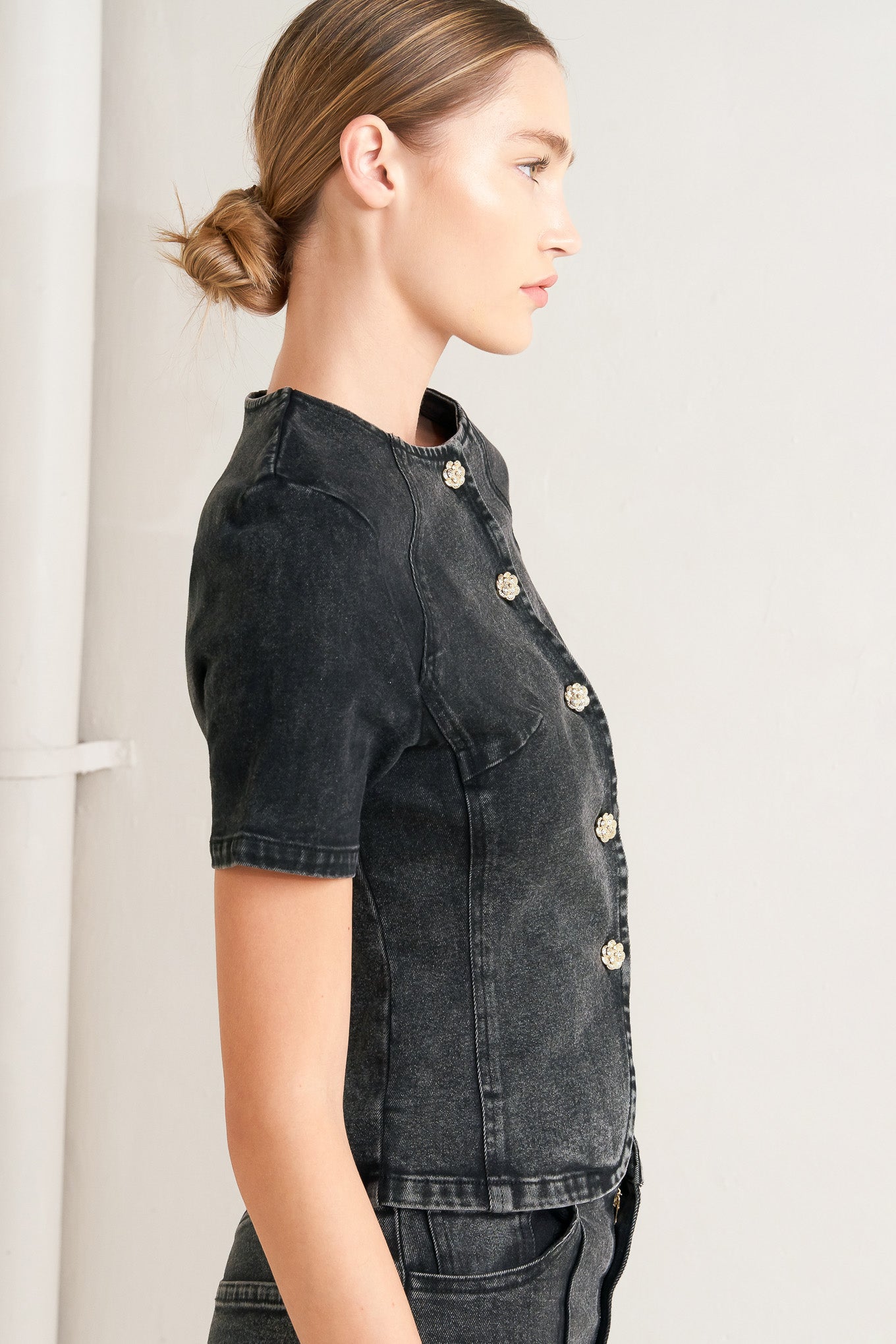 ELEGANT EVERYDAY LOOK DENIM JACKET Flying Tomato
