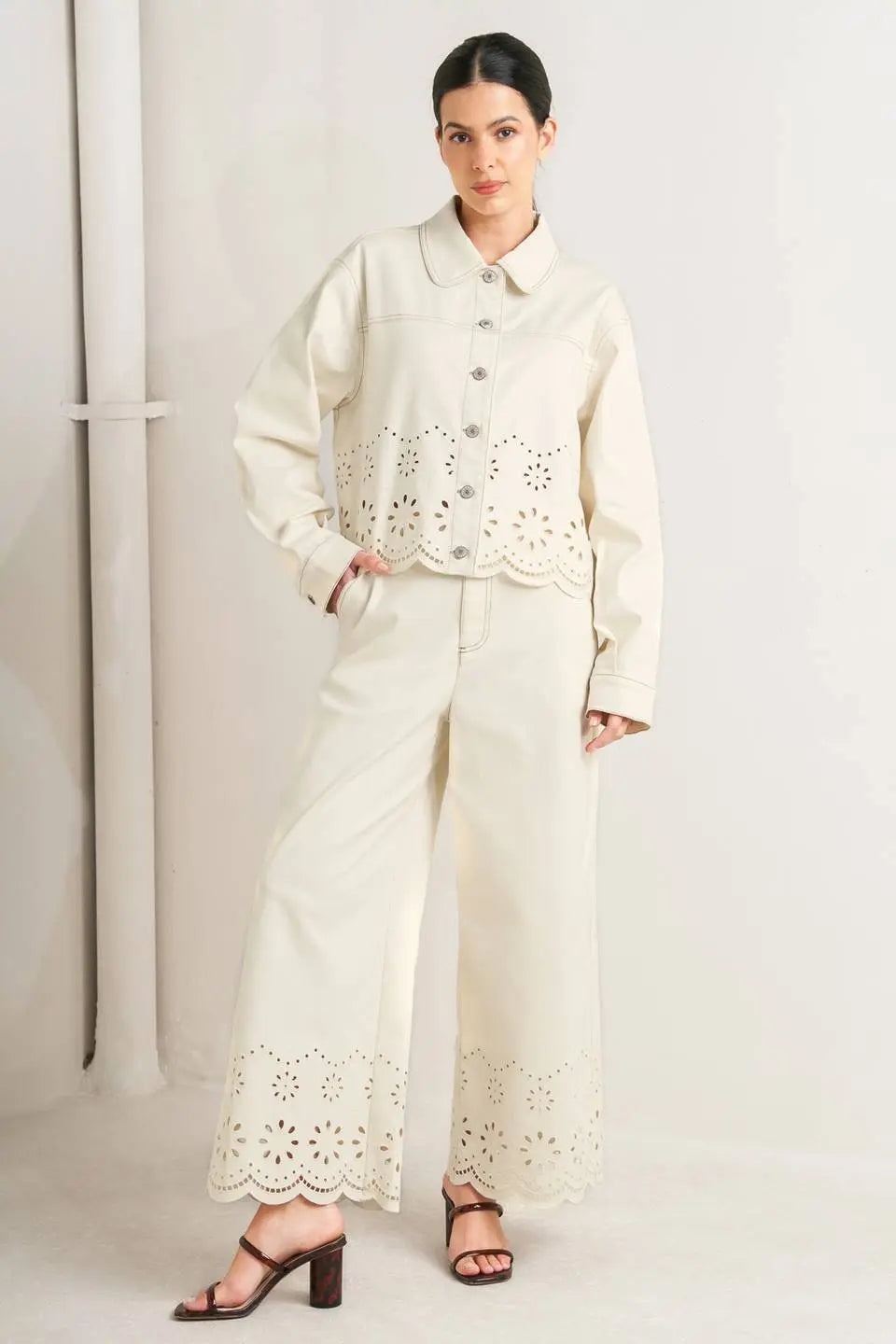 SUNDAY LEAF TWILL JACKET Flying Tomato