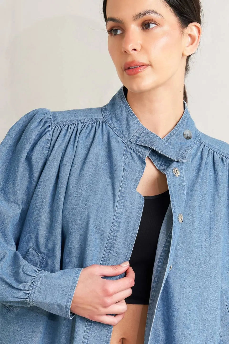 SOFT SIGNAL LIGHT INDIGO DENIM JACKET Flying Tomato