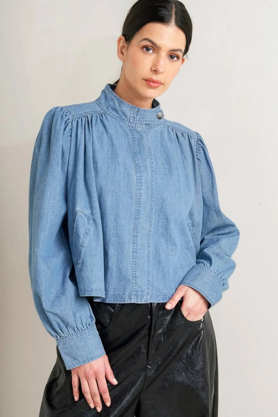 SOFT SIGNAL LIGHT INDIGO DENIM JACKET Flying Tomato