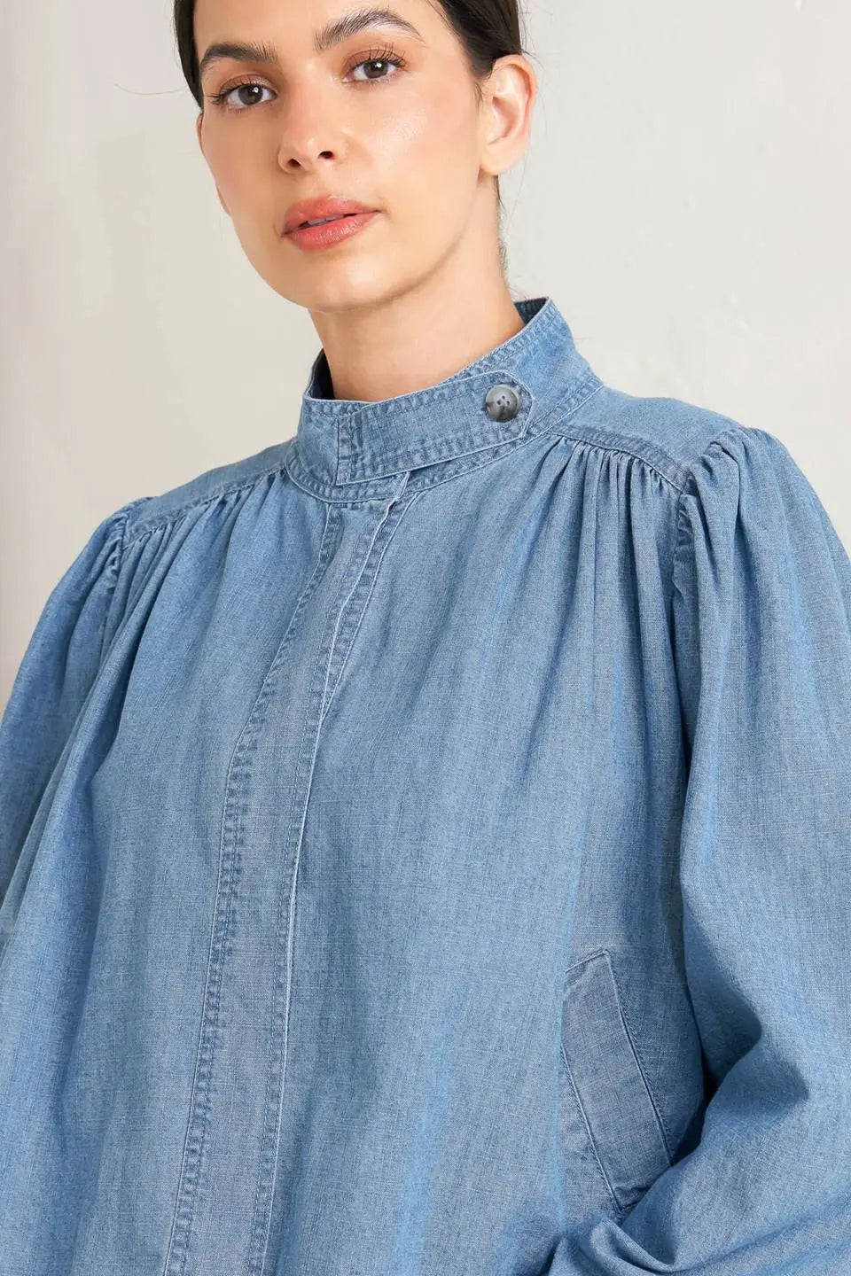 SOFT SIGNAL LIGHT INDIGO DENIM JACKET Flying Tomato