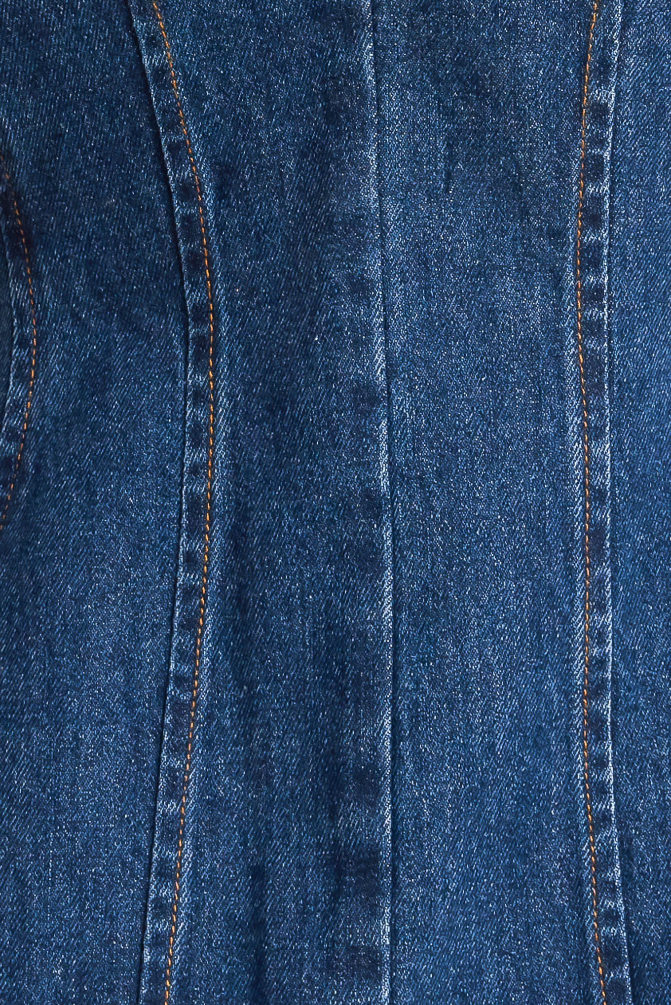 SHARP FEMININITY DENIM VEST Flying Tomato