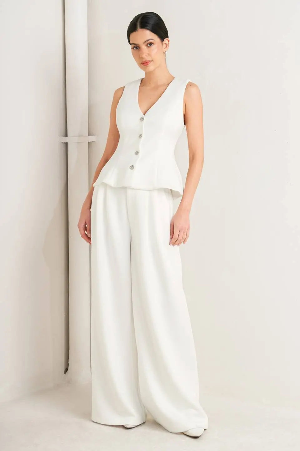 PURE ELEGANCE WOVEN VEST Flying Tomato