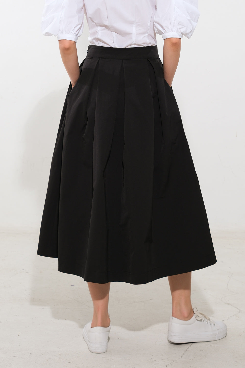 LOVE OF MINE WOVEN MIDI SKIRT Flying Tomato