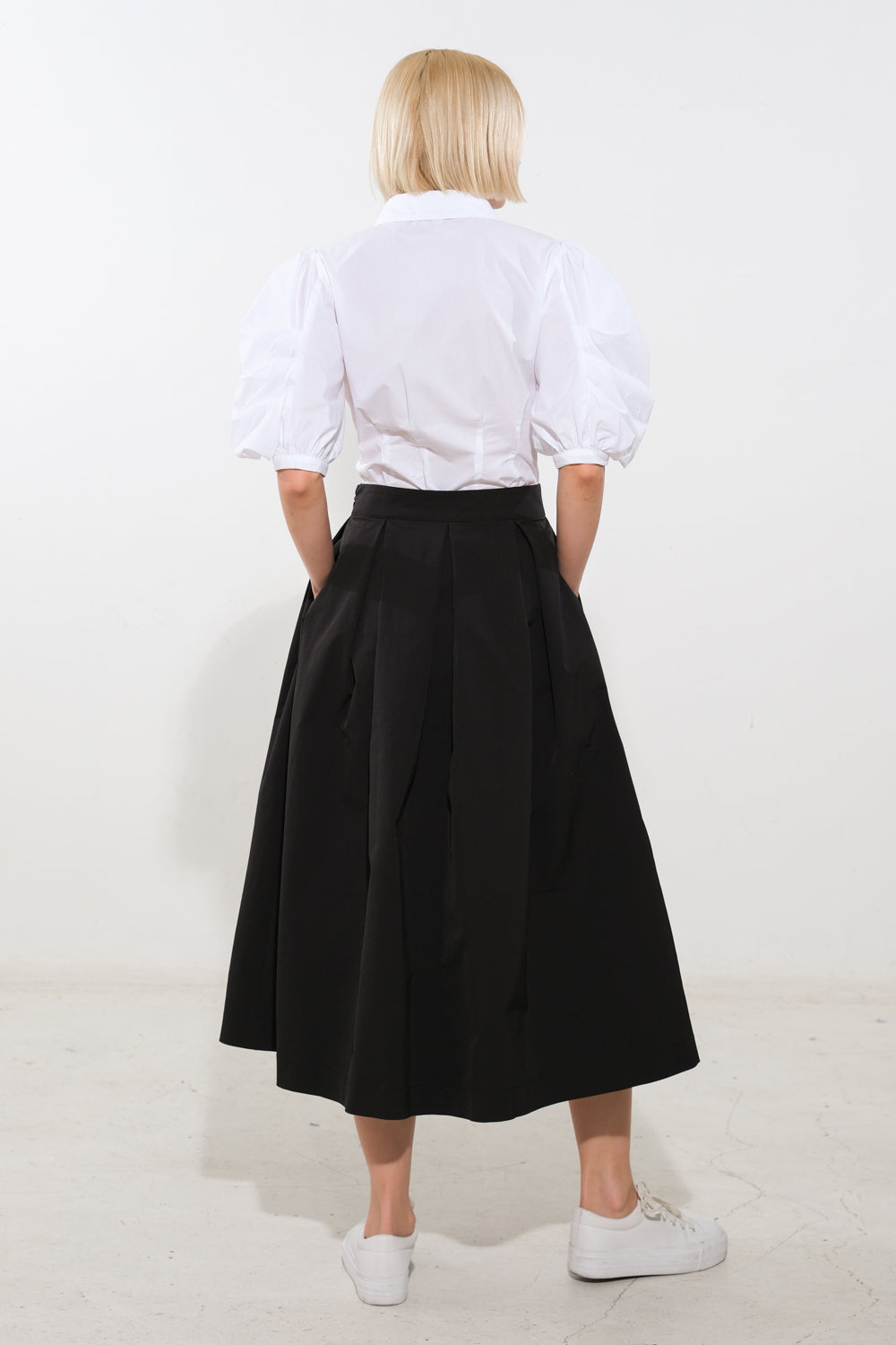 LOVE OF MINE WOVEN MIDI SKIRT Flying Tomato
