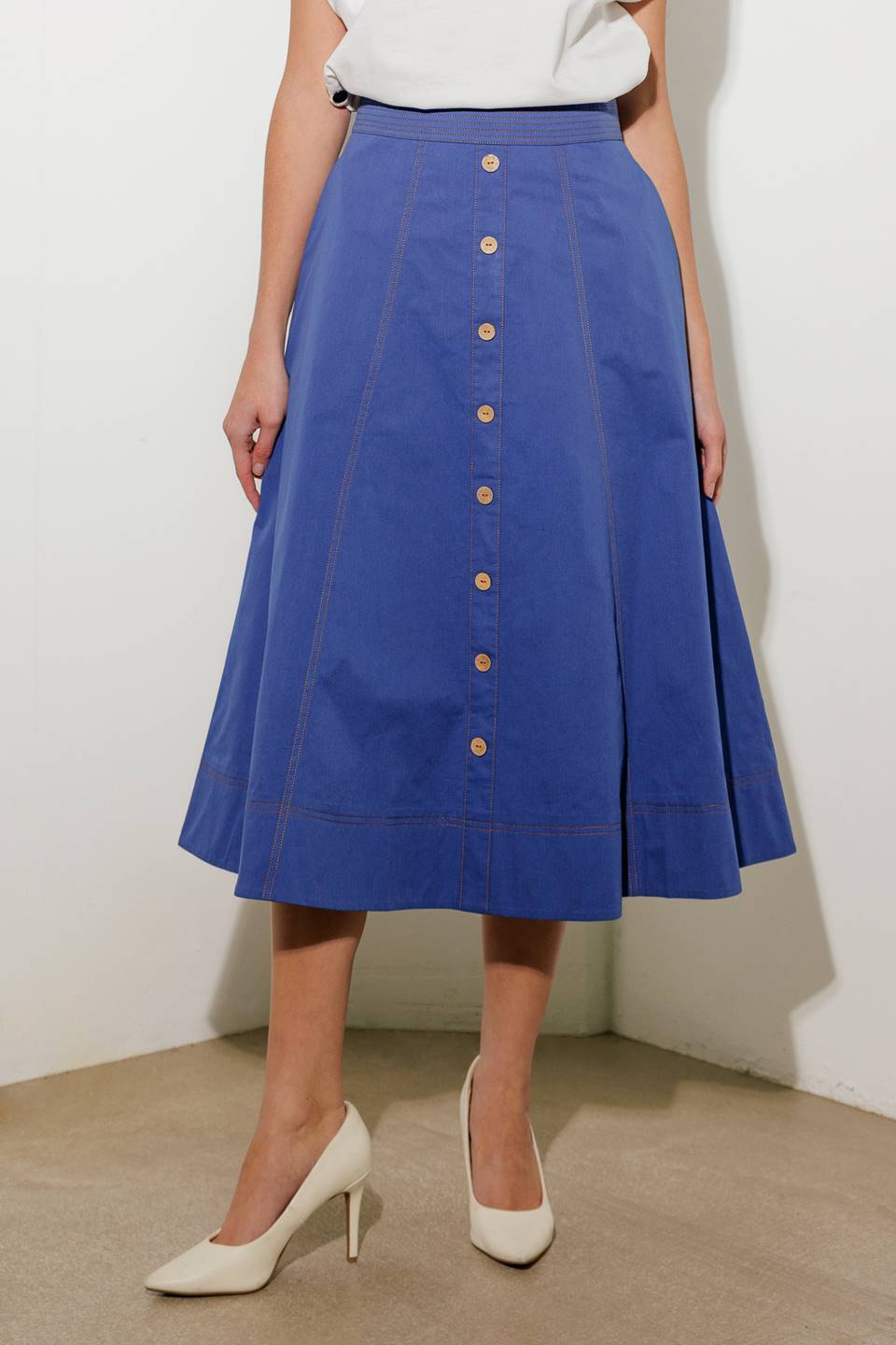 ENCHANTED ELEGANCE MIDI SKIRT Flying Tomato