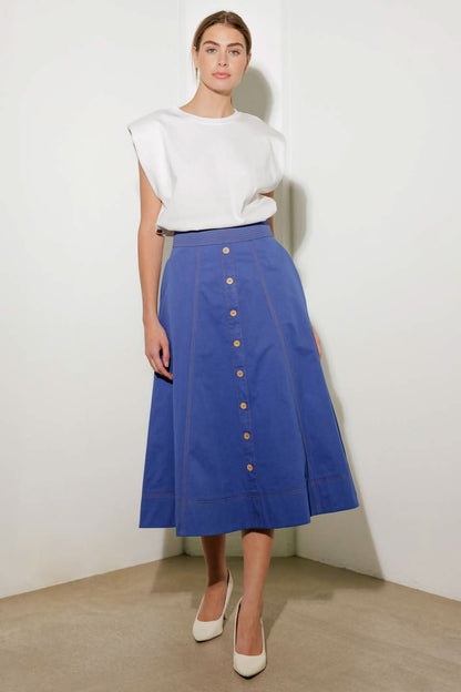 MAGICAL CHARM MIDI SKIRT