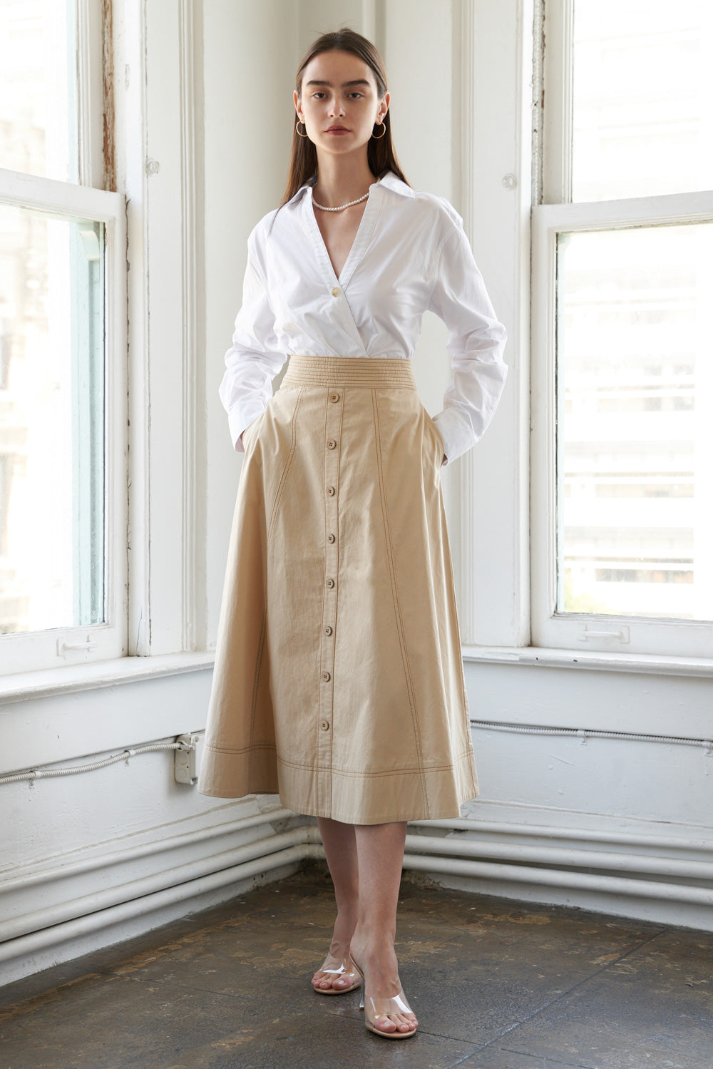 ENCHANTED ELEGANCE MIDI SKIRT Flying Tomato