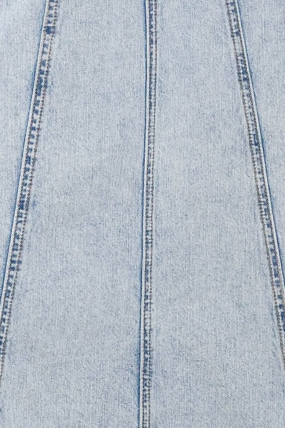 URBAN COWGIRL DENIM MIDI SKIRT Flying Tomato