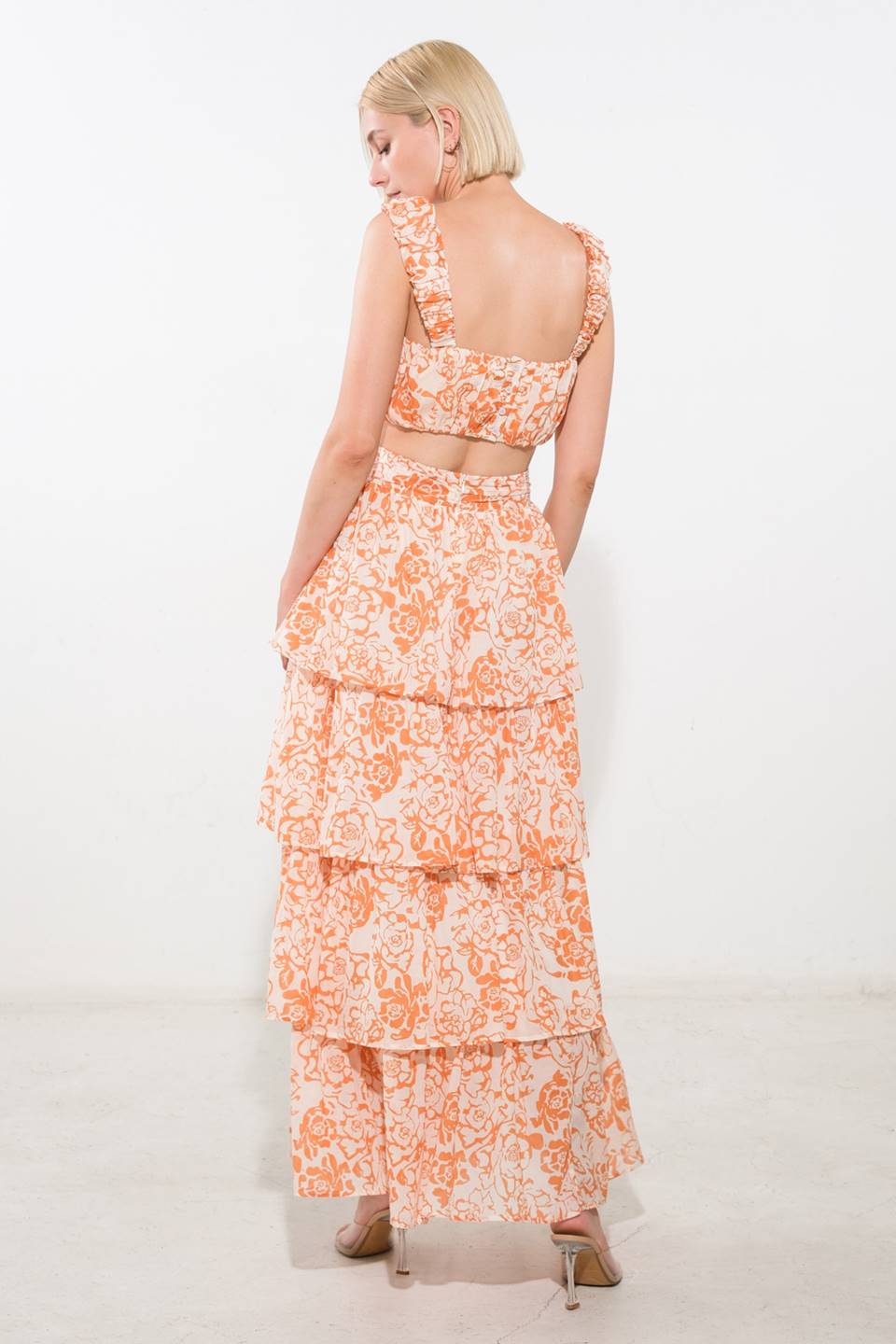 THERE IN MY MIND WOVEN MAXI SKIRT Flying Tomato