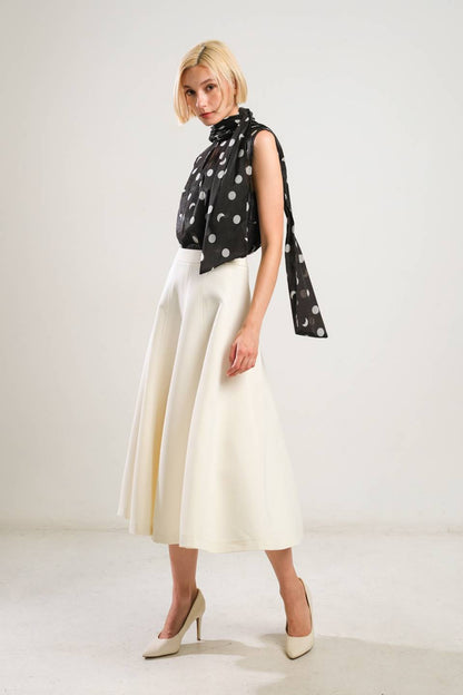 DELICATE TOUCH  WOVEN SKIRT