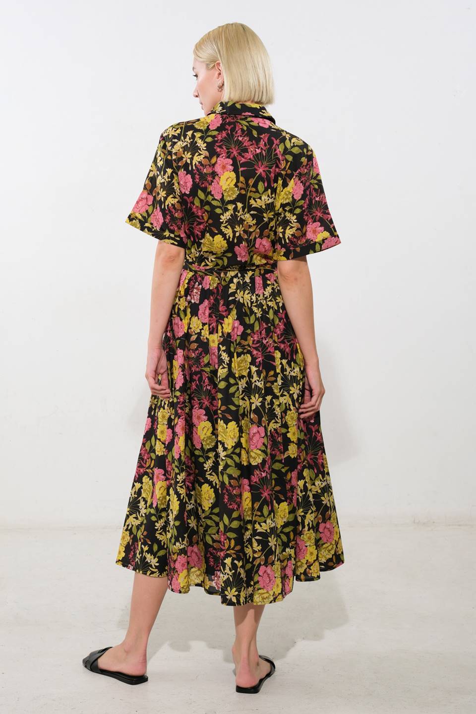 LOVE YOU MORE WOVEN MIDI SKIRT Flying Tomato