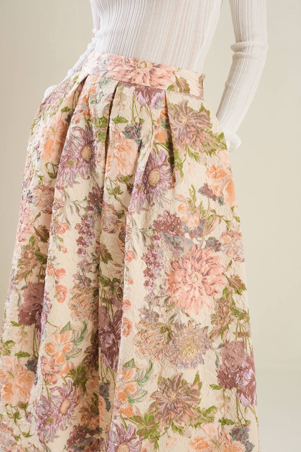 SLEEK SIMPLICITY WOVEN FULL SKIRT Flying Tomato