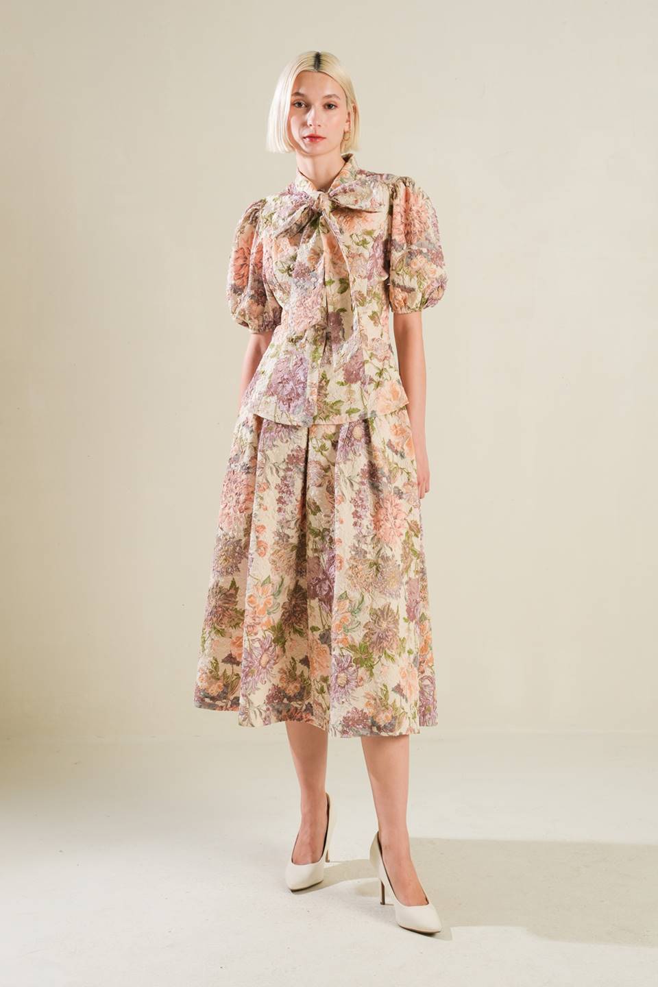 SLEEK SIMPLICITY WOVEN FULL SKIRT Flying Tomato