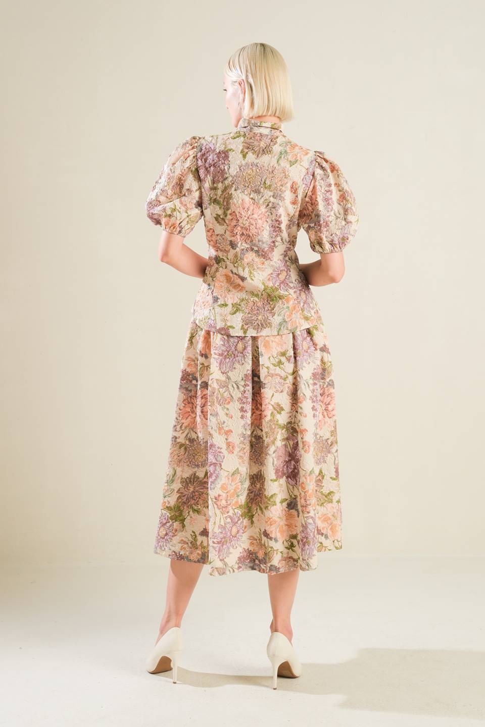 SLEEK SIMPLICITY WOVEN FULL SKIRT Flying Tomato