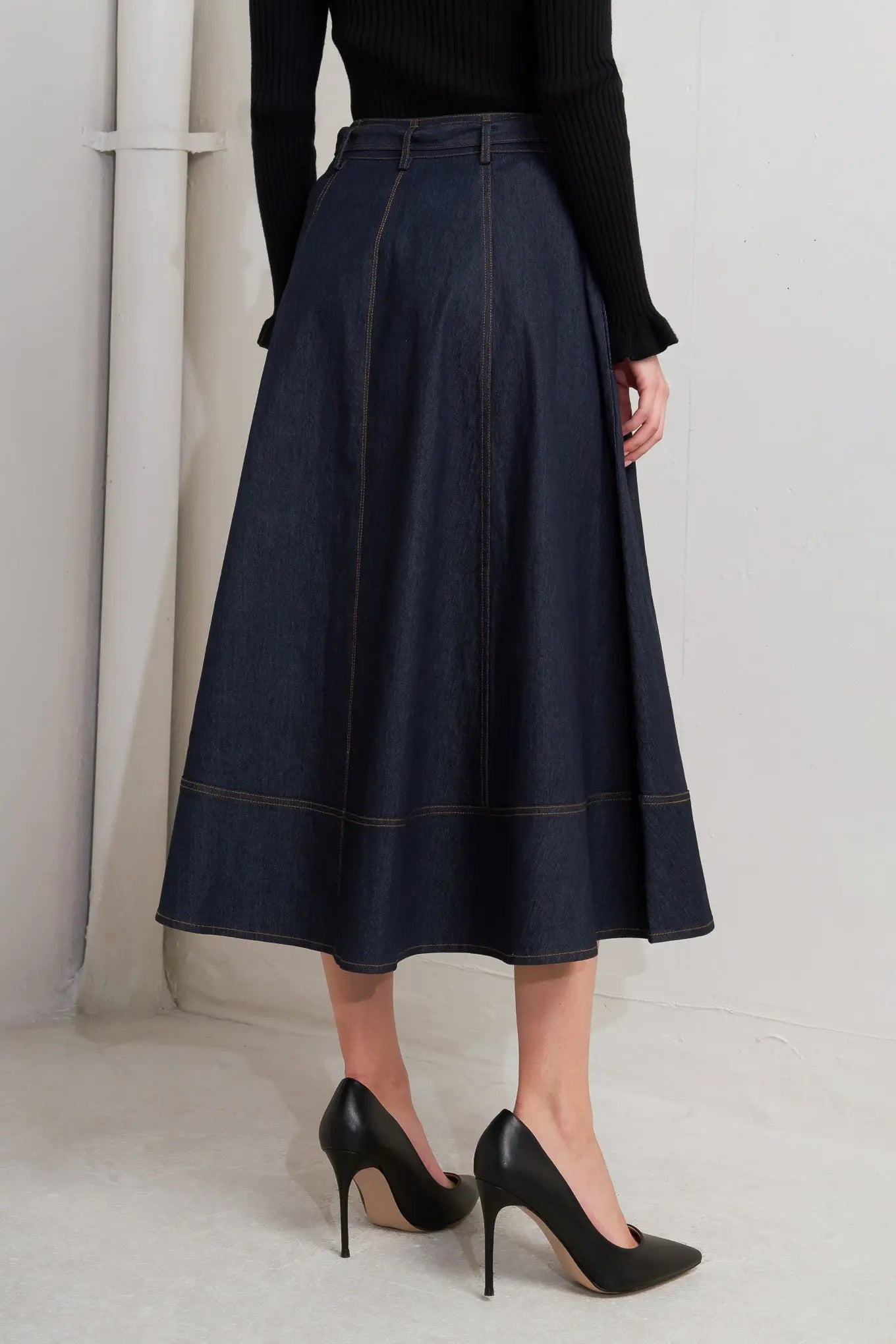 DENIM BALLET CIRCLE SKIRT Flying Tomato