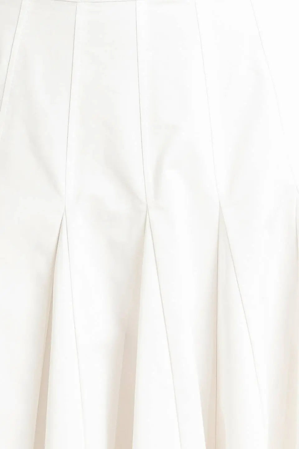 PALE FRAME WHITE WOVEN CIRCLE SKIRT Flying Tomato