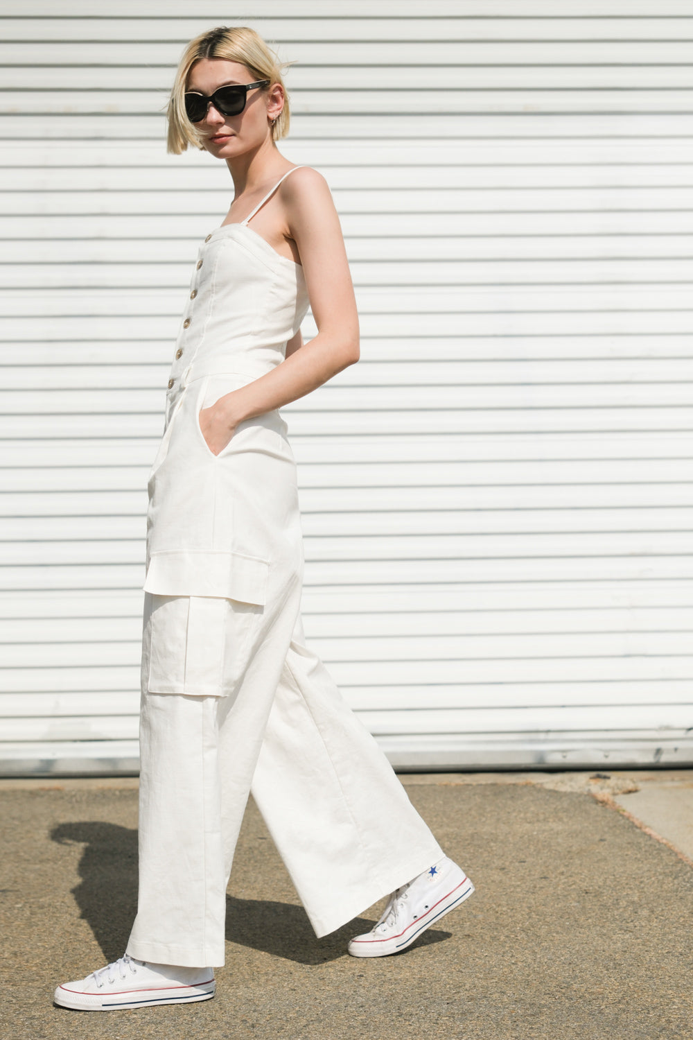 ROYAL AFFAIR WOVEN JUMPSUIT Flying Tomato