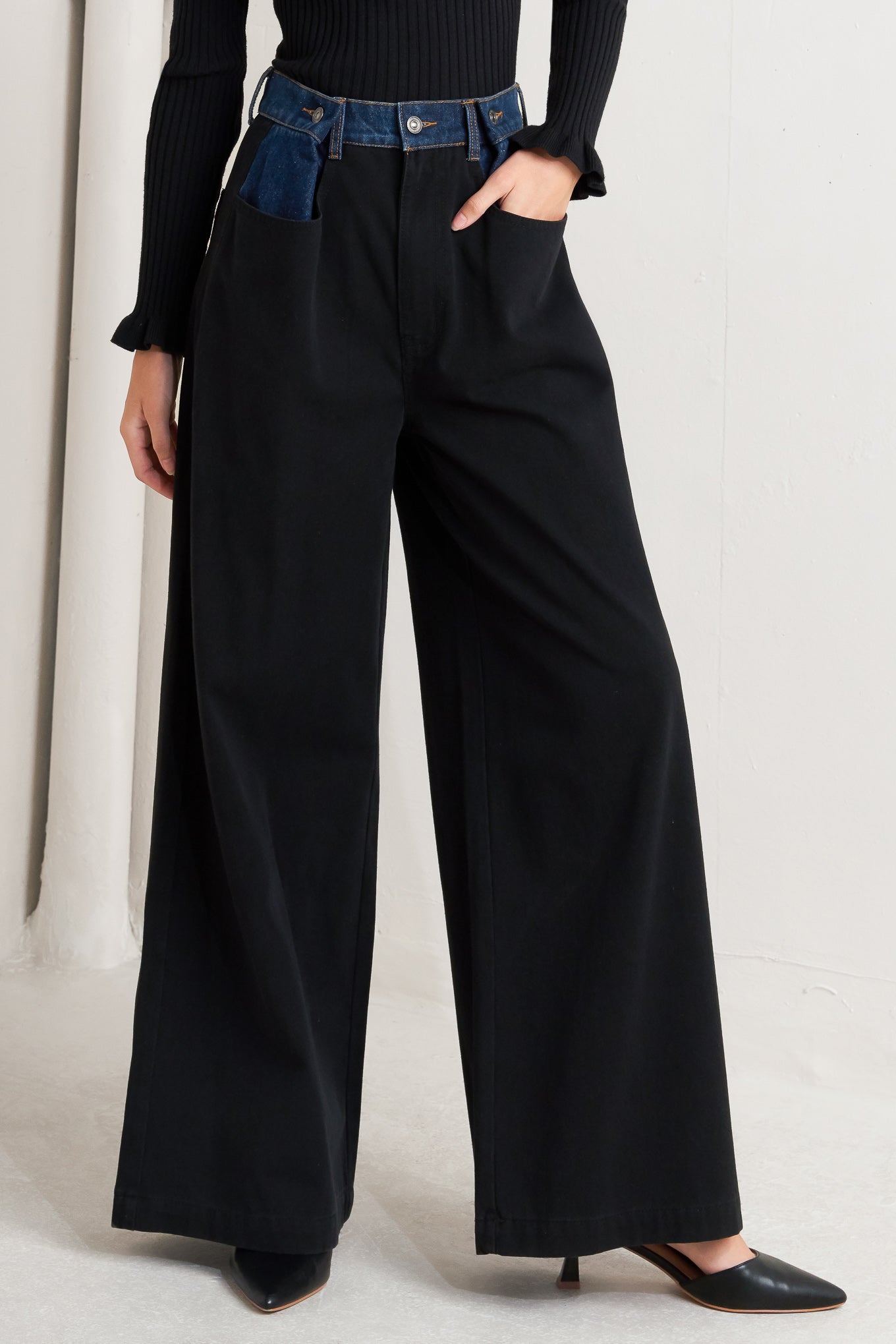 THIS ONE'S FOR YOU DENIM PANTS Flying Tomato