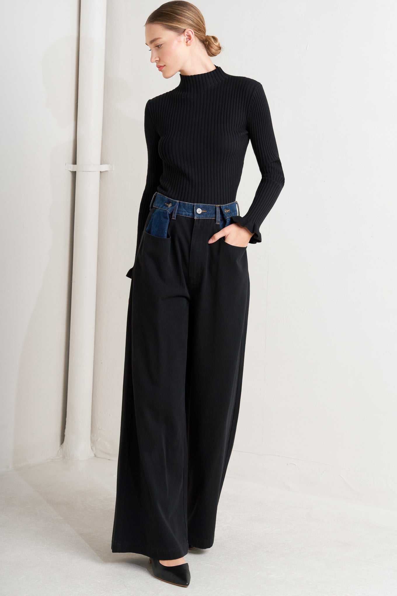 THIS ONE'S FOR YOU DENIM PANTS Flying Tomato