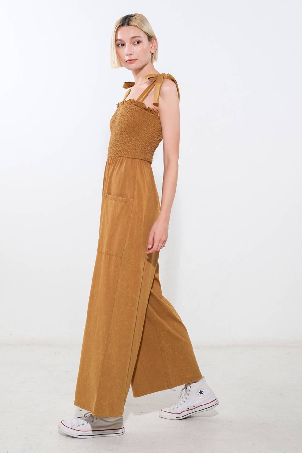 TRENDING MOMENT KNIT JUMPSUIT Flying Tomato