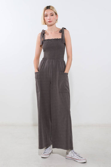 TRENDING MOMENT KNIT JUMPSUIT